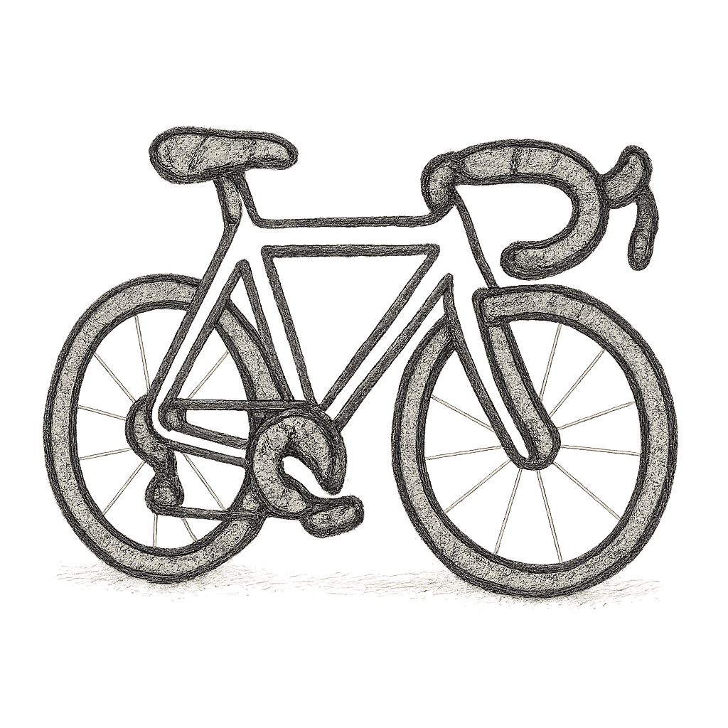 his road bike