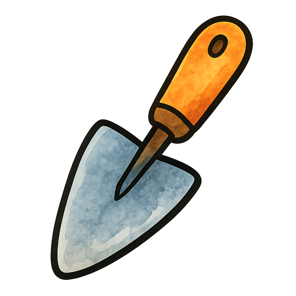 her trowel