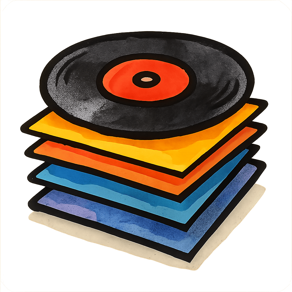 his record collection