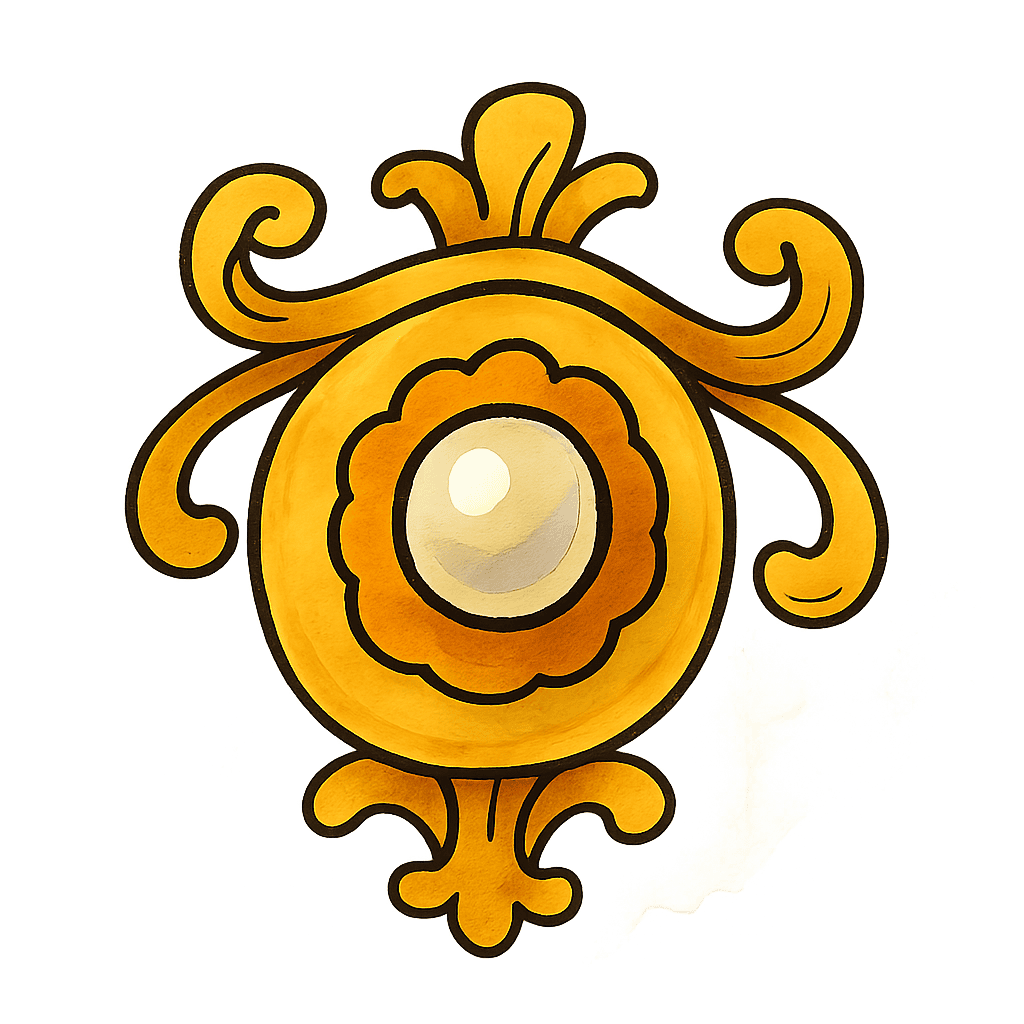 her grandmother's brooch